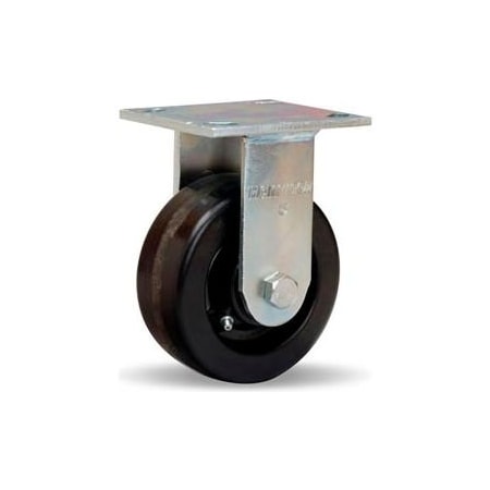 Hamilton Casters Hamilton Standard Cold Forged Rigid 5 x 2 Plastex Roller 900 Lb. Caster R-525-P